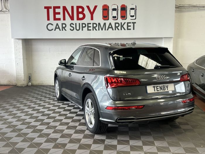 Audi Q5 2.0 TDI QUATTRO S LINE 5d 188 BHP Estate Diesel GREY