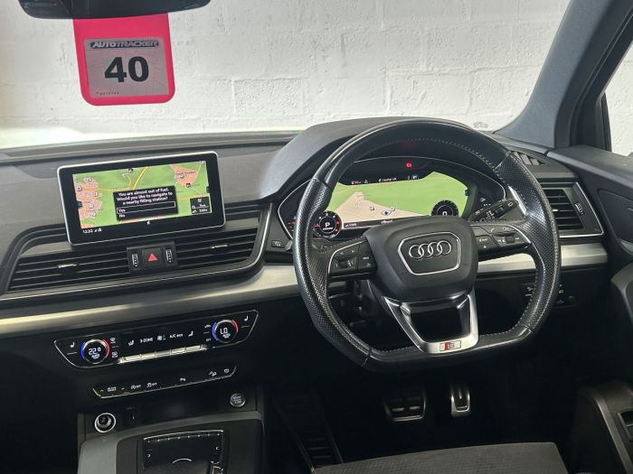 Audi Q5 2.0 TDI QUATTRO S LINE 5d 188 BHP Estate Diesel GREY