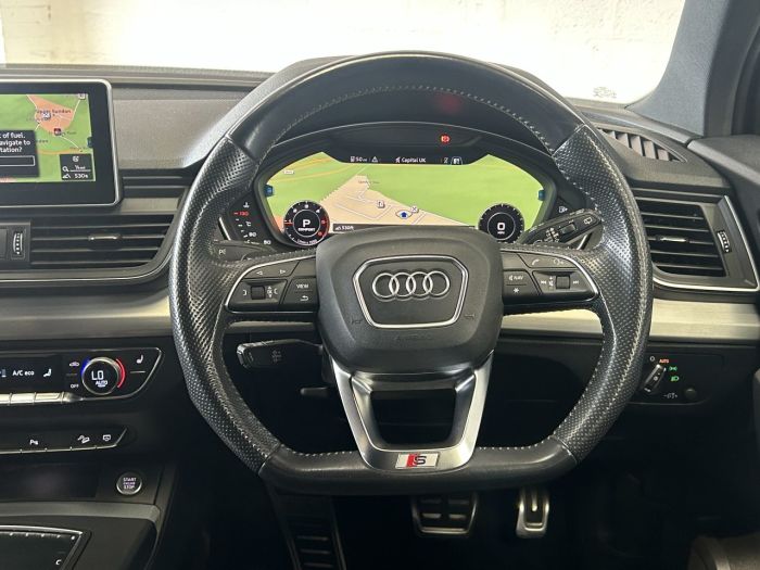 Audi Q5 2.0 TDI QUATTRO S LINE 5d 188 BHP Estate Diesel GREY