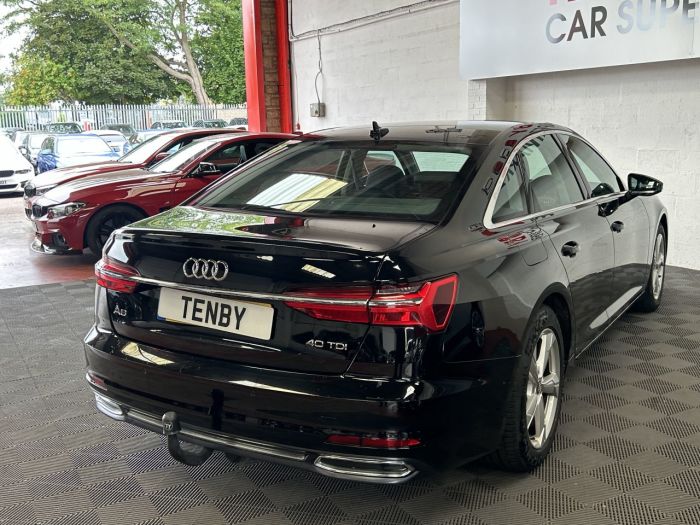 Audi A6 2.0 TDI SPORT MHEV 4d 202 BHP Saloon Diesel BLACK