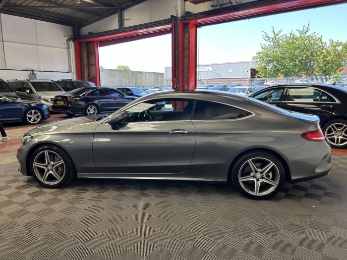 Mercedes-Benz C Class 2.1 C 220 D AMG LINE PREMIUM PLUS 2d 168 BHP Coupe Diesel GREY