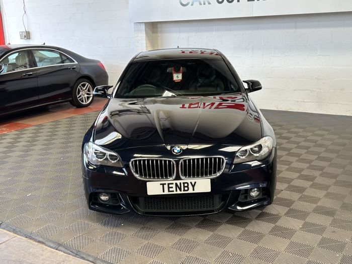 BMW 5 Series 2.0 520D M SPORT 4d 188 BHP Saloon Diesel BLACK