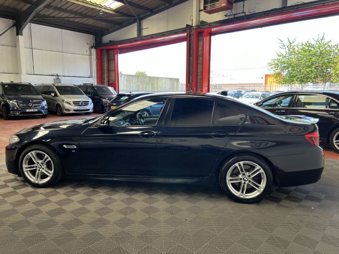 BMW 5 Series 2.0 520D M SPORT 4d 188 BHP Saloon Diesel BLACK