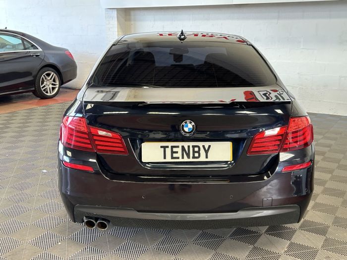 BMW 5 Series 2.0 520D M SPORT 4d 188 BHP Saloon Diesel BLACK