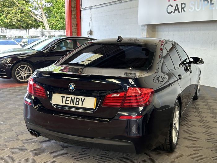 BMW 5 Series 2.0 520D M SPORT 4d 188 BHP Saloon Diesel BLACK