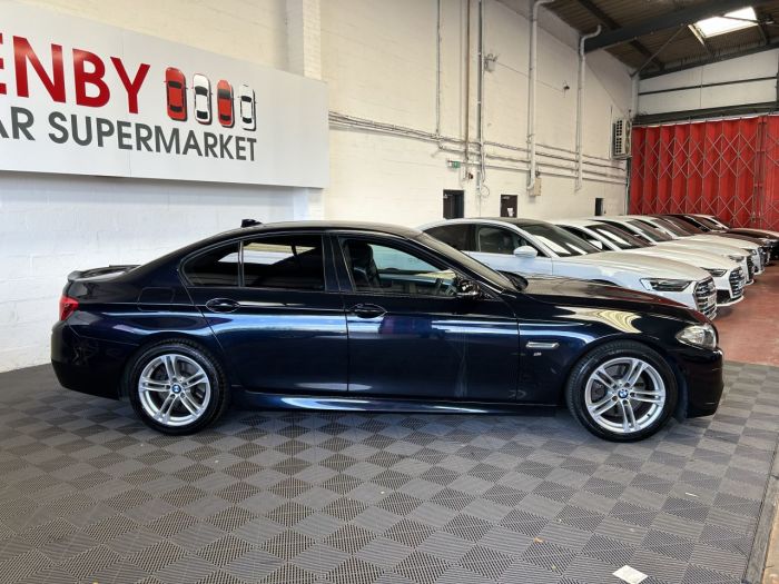 BMW 5 Series 2.0 520D M SPORT 4d 188 BHP Saloon Diesel BLACK