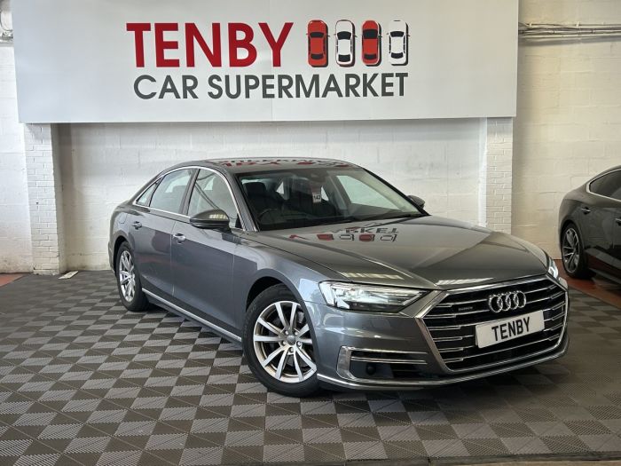 Audi A8 3.0 TDI QUATTRO MHEV 4d 282 BHP Saloon Diesel GREY