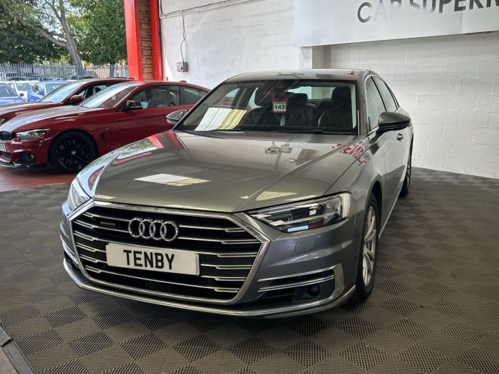 Audi A8 3.0 TDI QUATTRO MHEV 4d 282 BHP Saloon Diesel GREY