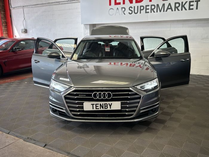 Audi A8 3.0 TDI QUATTRO MHEV 4d 282 BHP Saloon Diesel GREY