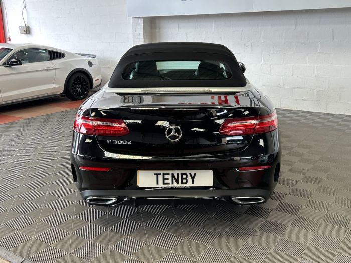 Mercedes-Benz E Class 2.0 E 300 D AMG LINE PREMIUM PLUS 2d 242 BHP Convertible Diesel BLACK