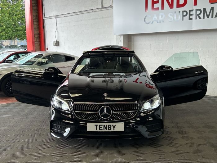 Mercedes-Benz E Class 2.0 E 300 D AMG LINE PREMIUM PLUS 2d 242 BHP Convertible Diesel BLACK