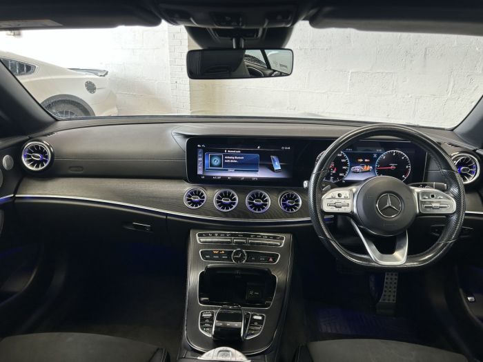 Mercedes-Benz E Class 2.0 E 300 D AMG LINE PREMIUM PLUS 2d 242 BHP Convertible Diesel BLACK