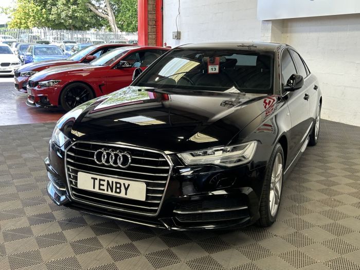 Audi A6 2.0 TDI ULTRA S LINE 4d 188 BHP Saloon Diesel BLACK