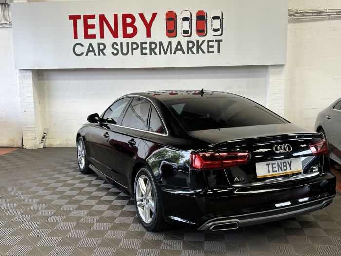 Audi A6 2.0 TDI ULTRA S LINE 4d 188 BHP Saloon Diesel BLACK