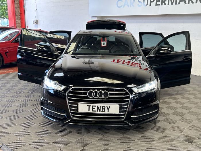 Audi A6 2.0 TDI ULTRA S LINE 4d 188 BHP Saloon Diesel BLACK