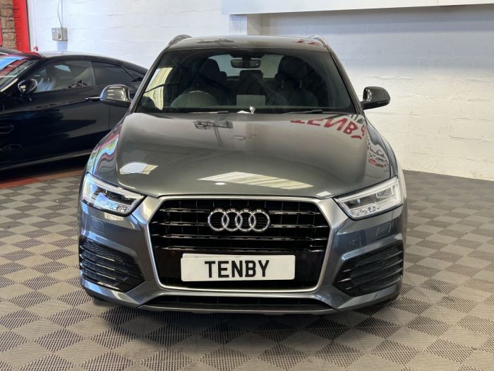 Audi Q3 2.0 TDI QUATTRO S LINE PLUS 5d 182 BHP Estate Diesel GREY