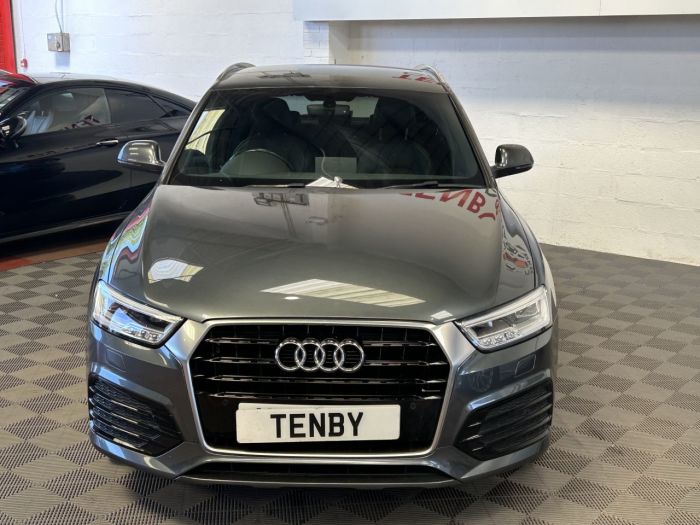 Audi Q3 2.0 TDI QUATTRO S LINE PLUS 5d 182 BHP Estate Diesel GREY