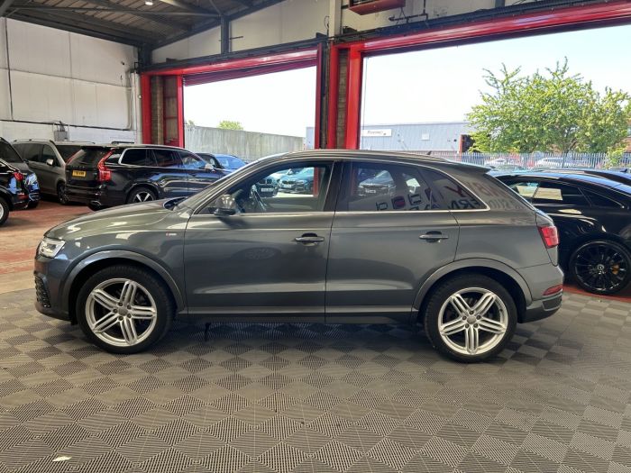 Audi Q3 2.0 TDI QUATTRO S LINE PLUS 5d 182 BHP Estate Diesel GREY