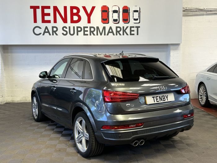 Audi Q3 2.0 TDI QUATTRO S LINE PLUS 5d 182 BHP Estate Diesel GREY