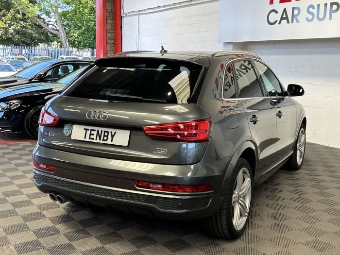 Audi Q3 2.0 TDI QUATTRO S LINE PLUS 5d 182 BHP Estate Diesel GREY