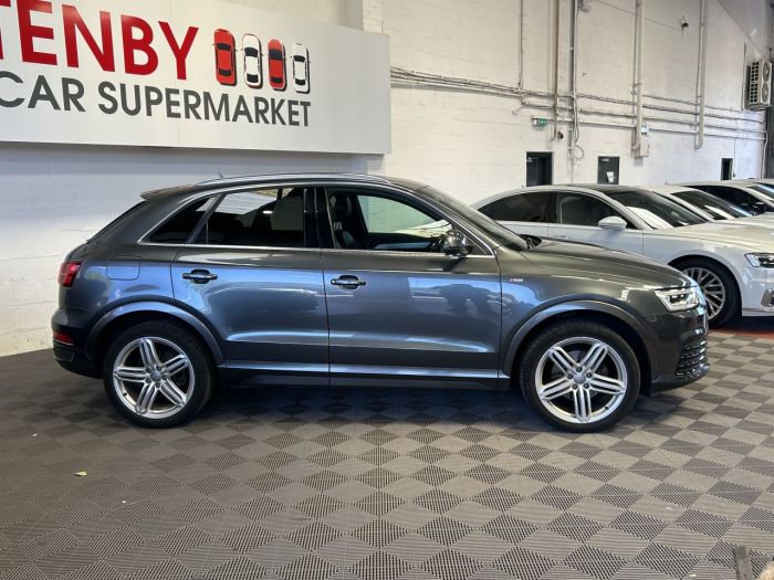 Audi Q3 2.0 TDI QUATTRO S LINE PLUS 5d 182 BHP Estate Diesel GREY