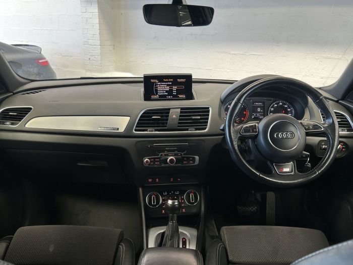 Audi Q3 2.0 TDI QUATTRO S LINE PLUS 5d 182 BHP Estate Diesel GREY