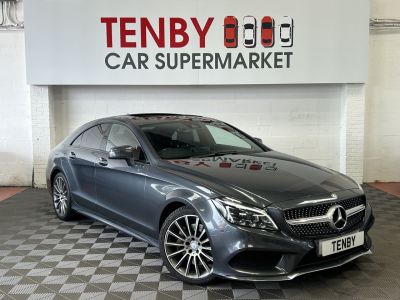 Mercedes-Benz CLS-Class 3.0 CLS350 D AMG LINE PREMIUM PLUS 4d 255 BHP Coupe Diesel GREYMercedes-Benz CLS-Class 3.0 CLS350 D AMG LINE PREMIUM PLUS 4d 255 BHP Coupe Diesel GREY at Motor Finance 4u Tunbridge Wells