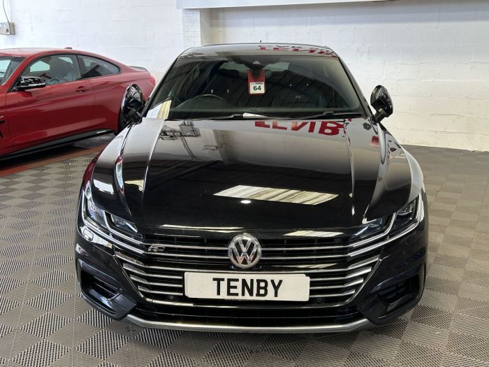 Volkswagen Arteon 2.0 R-LINE TDI DSG 5d 187 BHP Hatchback Diesel BLACK