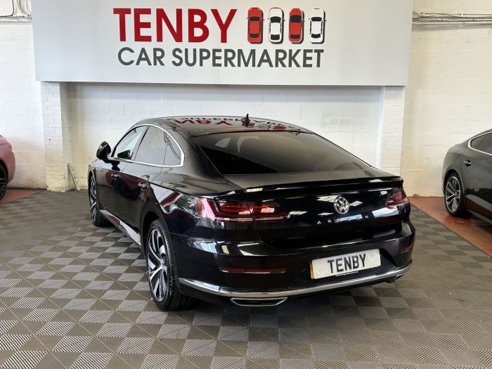 Volkswagen Arteon 2.0 R-LINE TDI DSG 5d 187 BHP Hatchback Diesel BLACK