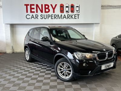 BMW X3 2.0 XDRIVE20D SE 5d 188 BHP Estate Diesel BLACKBMW X3 2.0 XDRIVE20D SE 5d 188 BHP Estate Diesel BLACK at Motor Finance 4u Tunbridge Wells