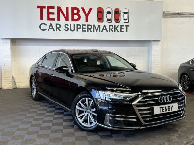 Audi A8 3.0 L TFSI QUATTRO MHEV 4d 336 BHP Saloon Petrol BLACKAudi A8 3.0 L TFSI QUATTRO MHEV 4d 336 BHP Saloon Petrol BLACK at Motor Finance 4u Tunbridge Wells