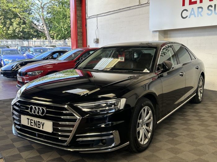 Audi A8 3.0 L TFSI QUATTRO MHEV 4d 336 BHP Saloon Petrol BLACK