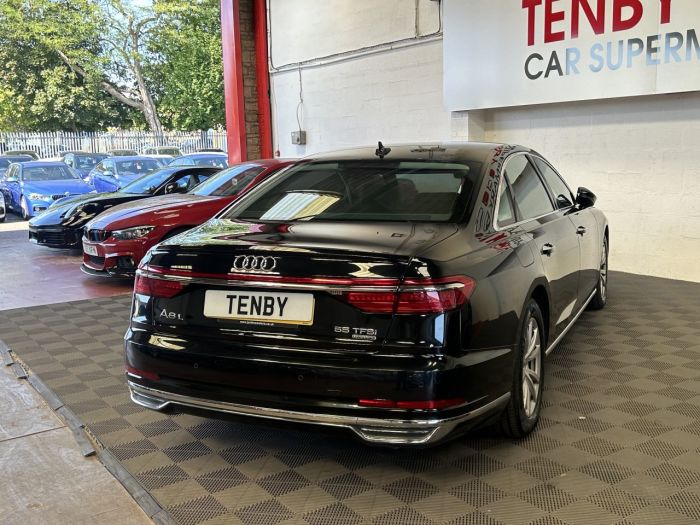 Audi A8 3.0 L TFSI QUATTRO MHEV 4d 336 BHP Saloon Petrol BLACK