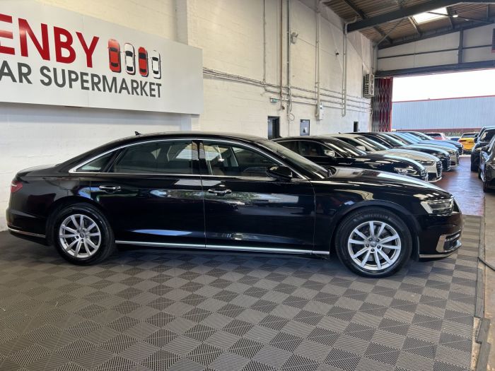 Audi A8 3.0 L TFSI QUATTRO MHEV 4d 336 BHP Saloon Petrol BLACK