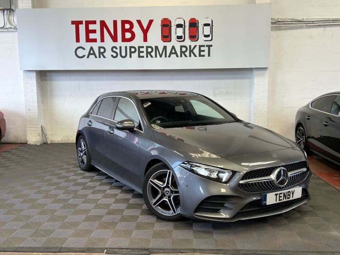 Mercedes-Benz A Class 2.0 A 200 D AMG LINE PREMIUM 5d 148 BHP Hatchback Diesel GREY