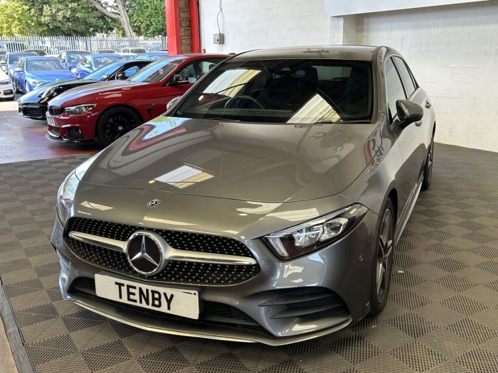 Mercedes-Benz A Class 2.0 A 200 D AMG LINE PREMIUM 5d 148 BHP Hatchback Diesel GREY