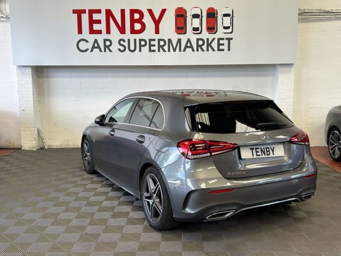 Mercedes-Benz A Class 2.0 A 200 D AMG LINE PREMIUM 5d 148 BHP Hatchback Diesel GREY