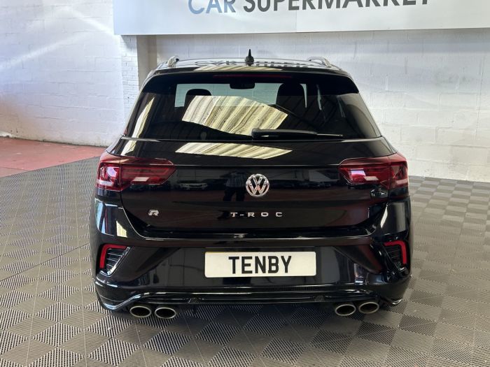 Volkswagen T-Roc 2.0 R TSI 4MOTION DSG 5d 296 BHP Hatchback Petrol BLACK