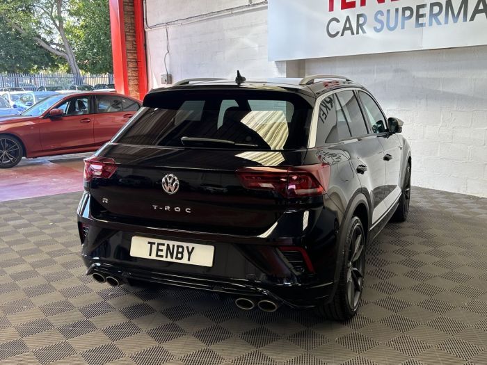 Volkswagen T-Roc 2.0 R TSI 4MOTION DSG 5d 296 BHP Hatchback Petrol BLACK