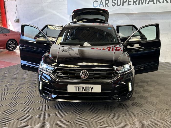 Volkswagen T-Roc 2.0 R TSI 4MOTION DSG 5d 296 BHP Hatchback Petrol BLACK