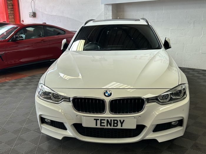 BMW 3 Series 2.0 320D XDRIVE M SPORT TOURING 5d 188 BHP Estate Diesel WHITE