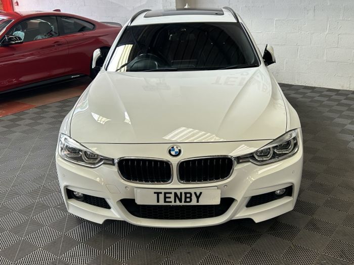 BMW 3 Series 2.0 320D XDRIVE M SPORT TOURING 5d 188 BHP Estate Diesel WHITE