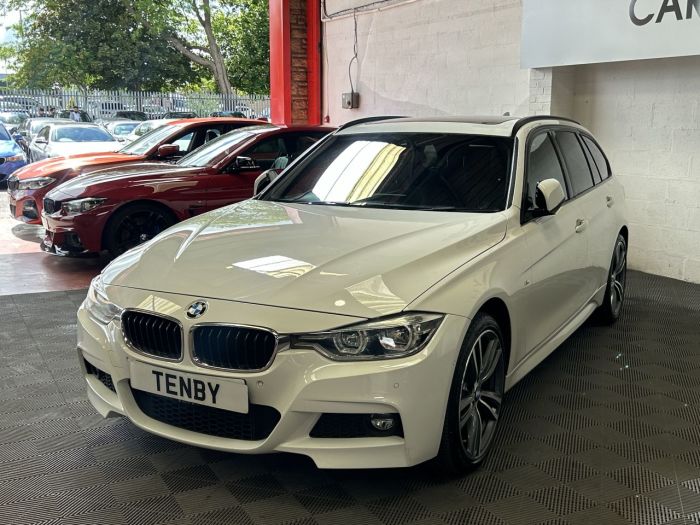 BMW 3 Series 2.0 320D XDRIVE M SPORT TOURING 5d 188 BHP Estate Diesel WHITE