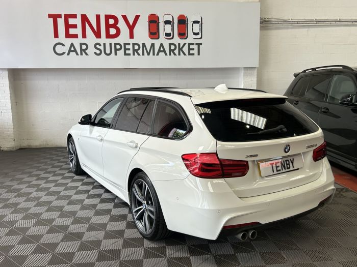 BMW 3 Series 2.0 320D XDRIVE M SPORT TOURING 5d 188 BHP Estate Diesel WHITE