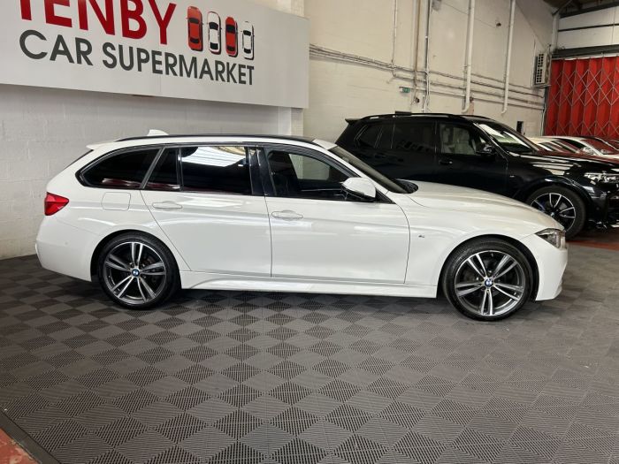 BMW 3 Series 2.0 320D XDRIVE M SPORT TOURING 5d 188 BHP Estate Diesel WHITE