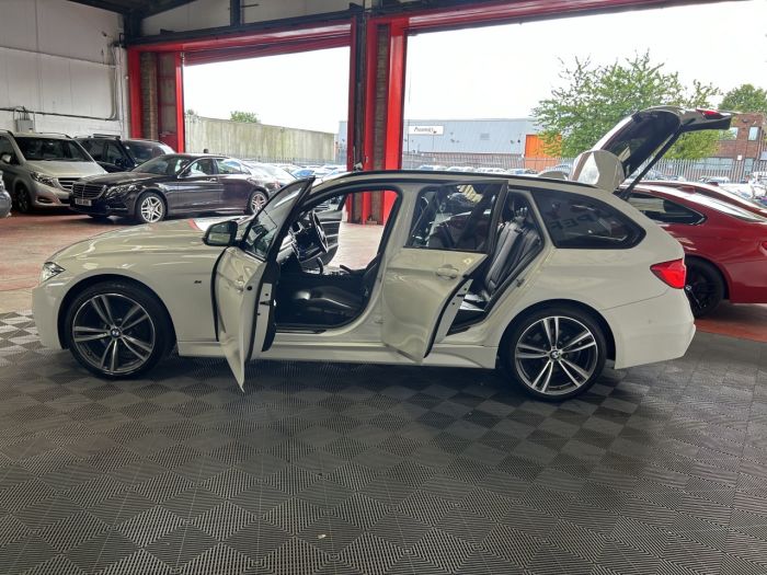 BMW 3 Series 2.0 320D XDRIVE M SPORT TOURING 5d 188 BHP Estate Diesel WHITE