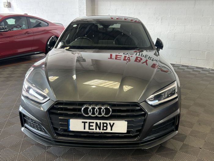 Audi A5 2.0 SPORTBACK TDI BLACK EDITION 5d 188 BHP Hatchback Diesel GREY