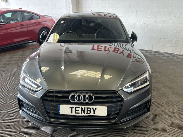 Audi A5 2.0 SPORTBACK TDI BLACK EDITION 5d 188 BHP Hatchback Diesel GREY