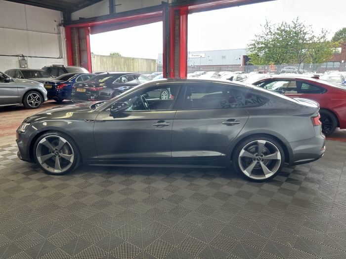 Audi A5 2.0 SPORTBACK TDI BLACK EDITION 5d 188 BHP Hatchback Diesel GREY