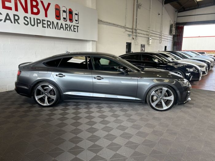 Audi A5 2.0 SPORTBACK TDI BLACK EDITION 5d 188 BHP Hatchback Diesel GREY